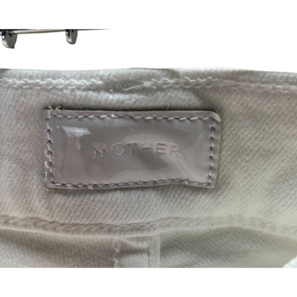 Mother Jeans Women's Size 28 The Hustler Ankle Fray Cotton Blend - Picture 5 of 9